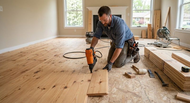 Walnut Flooring Installation in San Antonio, TX